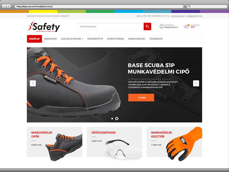 Safety webáruház
